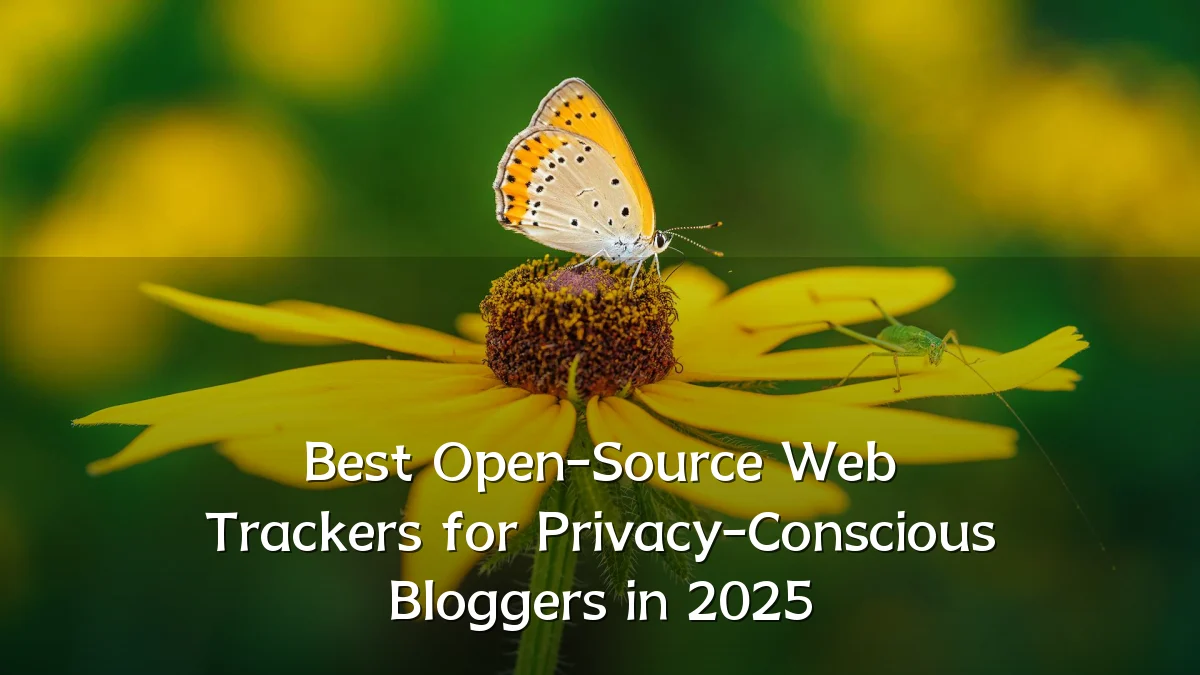Best Open-Source Web Trackers for Privacy-Conscious Bloggers in 2025