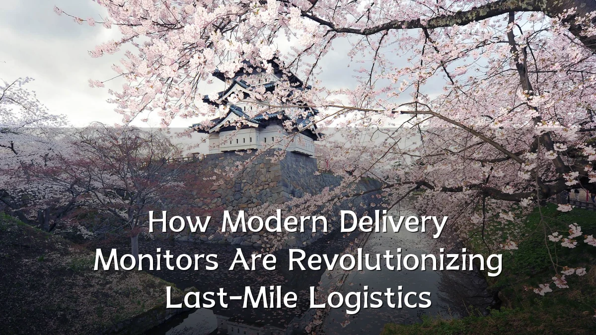 How Modern Delivery Monitors Are Revolutionizing Last-Mile Logistics
