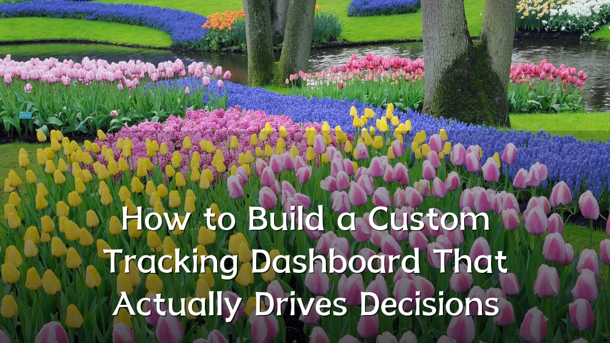 How to Build a Custom Tracking Dashboard That Actually Drives Decisions
