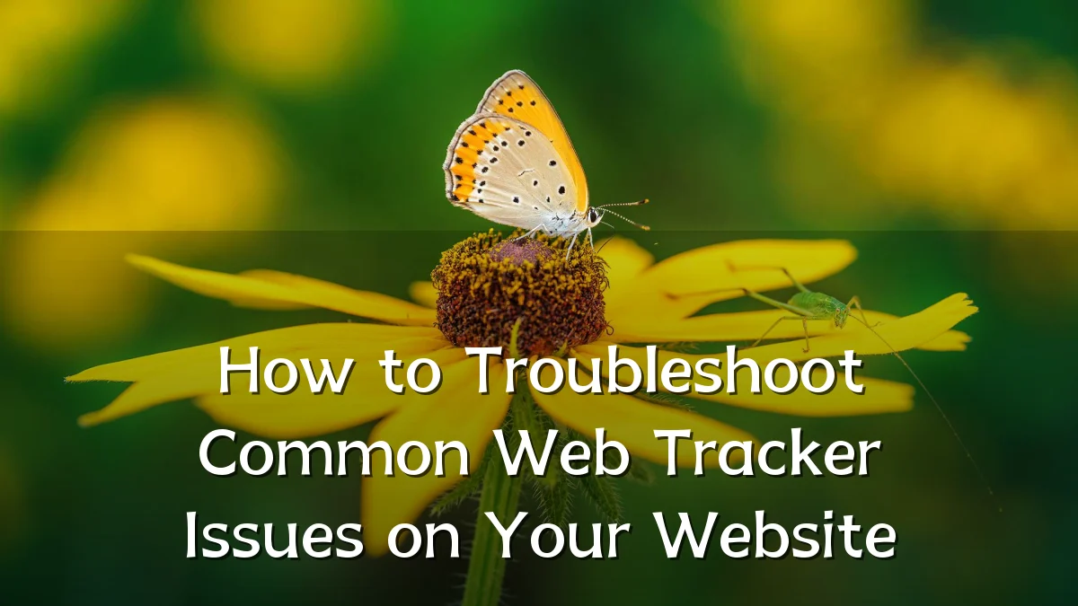 How to Troubleshoot Common Web Tracker Issues on Your Website