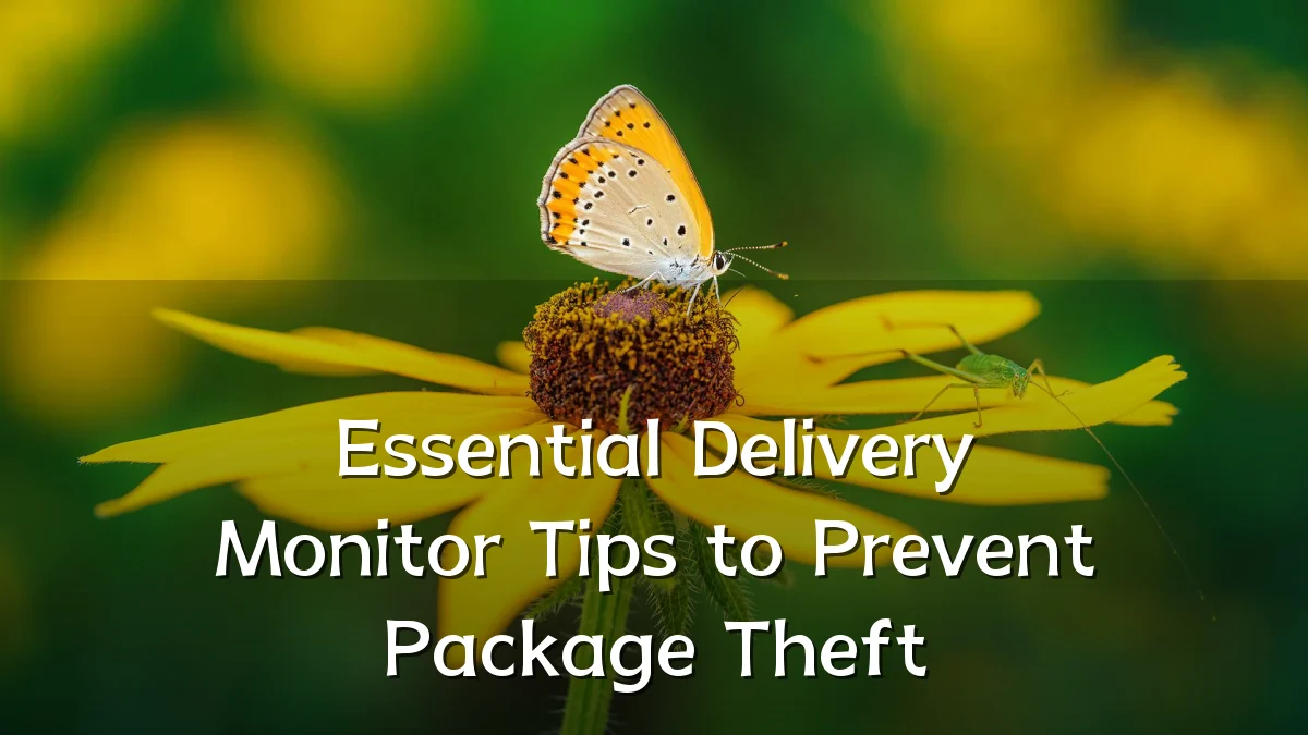 Essential Delivery Monitor Tips to Prevent Package Theft