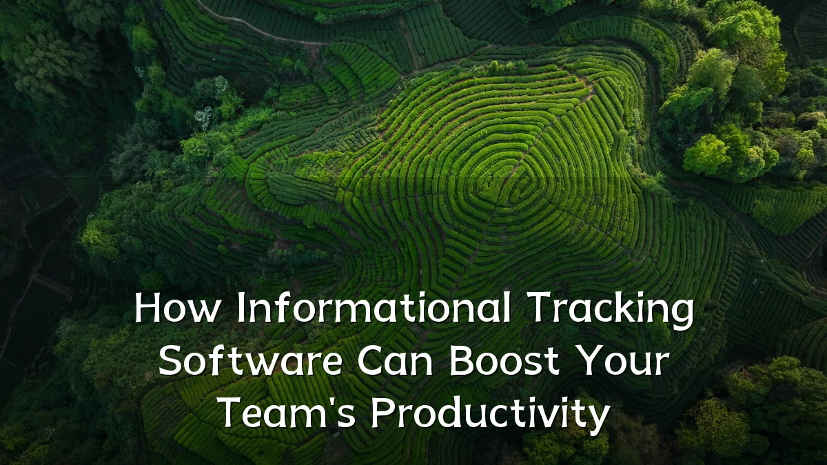 How Informational Tracking Software Can Boost Your Team's Productivity
