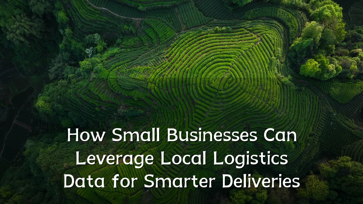 How Small Businesses Can Leverage Local Logistics Data for Smarter Deliveries