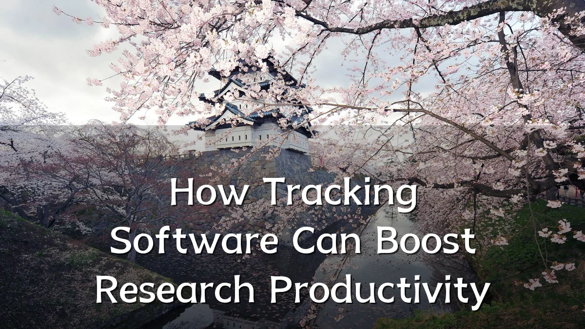 How Tracking Software Can Boost Research Productivity