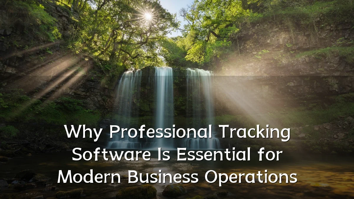 Why Professional Tracking Software Is Essential for Modern Business Operations